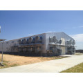 Casa prefabricada de aves de corral con estructura de acero ligero (KXD-PCH6)